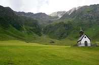 Landschap in Oost-Tirol, Pustertal, Oostenrijk van Kelly Alblas thumbnail
