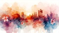 Blooming in the heart of city