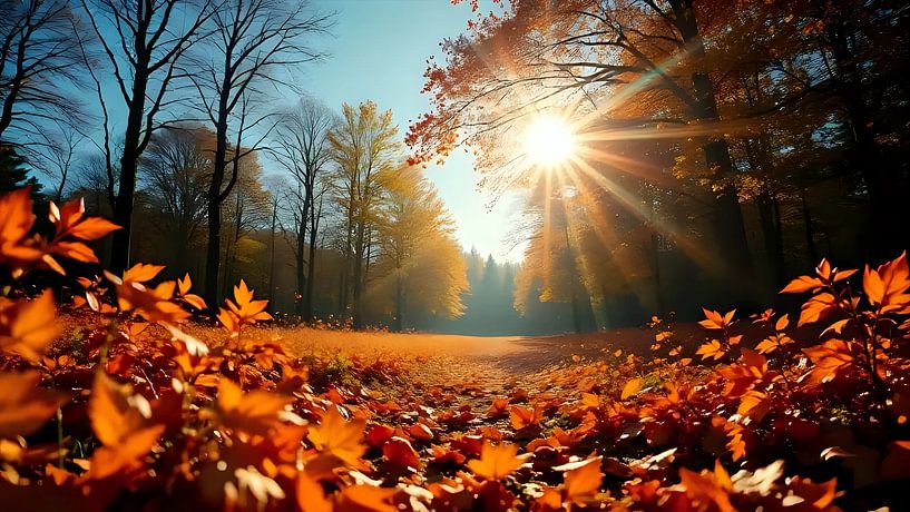 Forêt d'automne par Jean Pierre