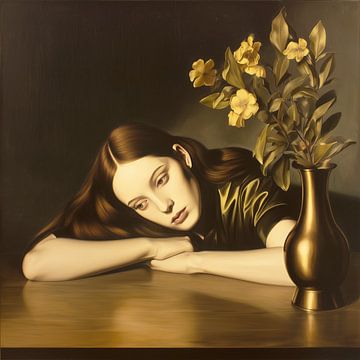 Waiting for My Flowers to Text Me Back van PixelMint.