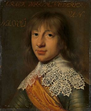 Portret van Willem Frederik, graaf van Nassau-Dietz, Wybrand de Geest