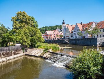 Blick auf Schwandorf in Bayern in der Oberpfalz von Animaflora PicsStock