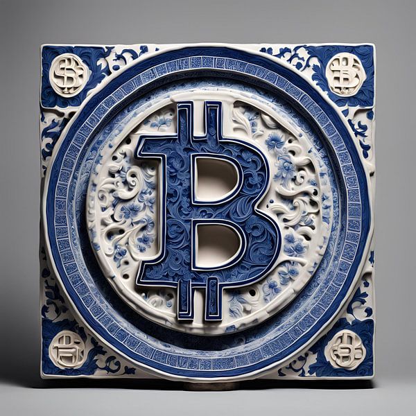 Delft Blue Bitcoin by Truckpowerr