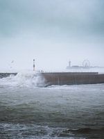 Storm in Scheveningen