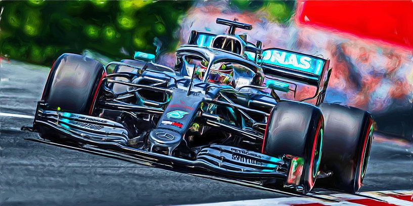 Lewis Hamilton - F1 posters & prints by DeVerviers