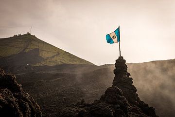 Volcán de Fuego in Guatemala van Sander RB