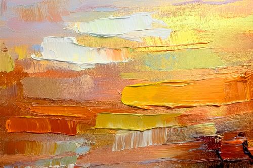 Abstract painting - series: Oil on canvas - 2