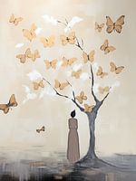 Japandi, Vlinder Boom III