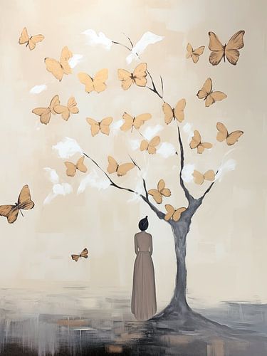 Japandi, Vlinder Boom III