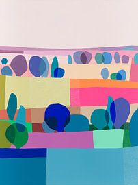 Sommerfelder II von Art by Ilona Bal