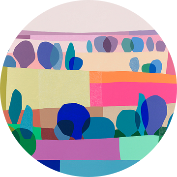 Summer fields II van Art by Ilona Bal