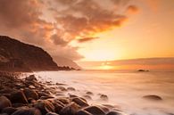Küste bei Sonnenuntergang, El Hierro, Kanarische Inseln, Spanien von Markus Lange Miniaturansicht