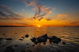 Sunset Westerschelde by Brian Morgan