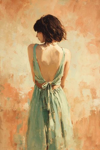 Lady in Sage Green no.3