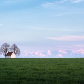 Chapel in the green field by Simon Bregman