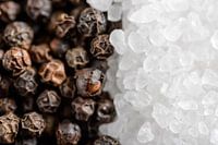 Salt and Pepper close up