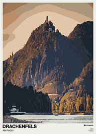 Série 21, motif 101 : Drachenfels (50 x 70) sur Jens Unglaube