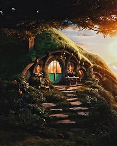Traumhaus im Sonnenschein