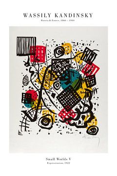 Wassily Kandinsky - Kleine werelden V van Old Masters