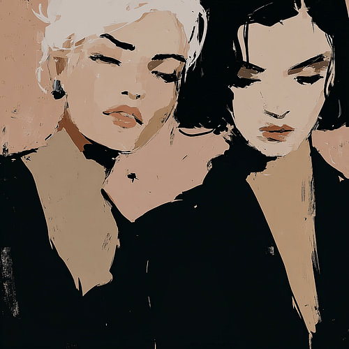 Two women, one silence