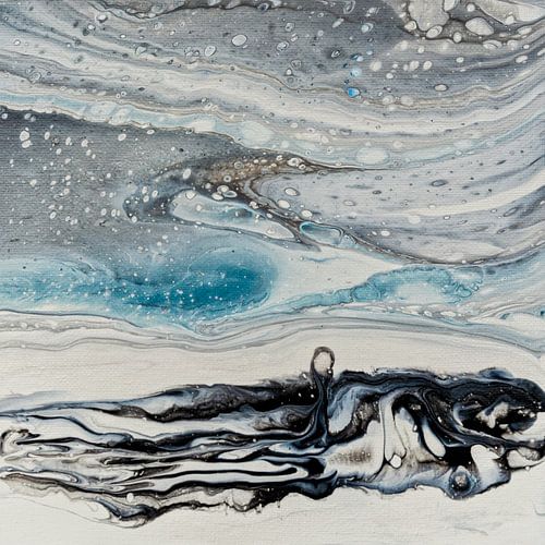 Abstract Winterlandschap