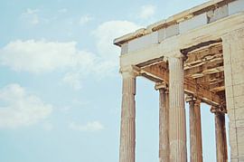 Acropolis Temple - Historic Greek Architecture Photography by Carolina Reina Photography
