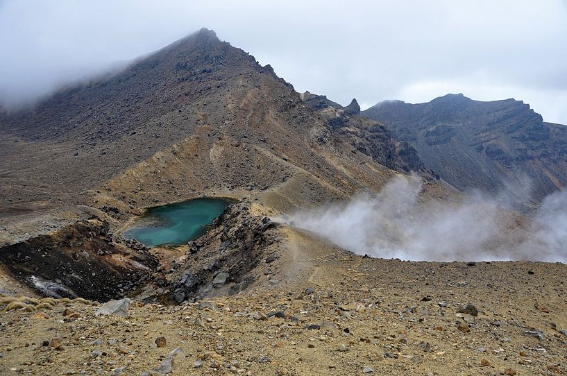 Adventures on the Tongariro Alpine Crossing by Frank Photos