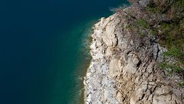 Azurblaues Wasser, Gorges du Verdon, Frankreich von Guido van Veen