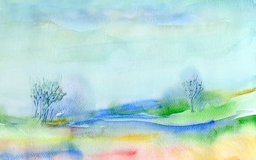 blue nature by Claudia Gründler