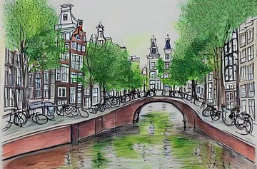 Amsterdam canals by renato daub