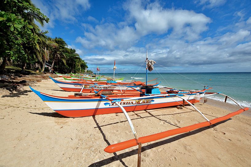 Plage de rêve et Blankas à Torrijos, île de Marinduque par Frank Photos