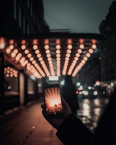 Voor het theater van fernlichtsicht