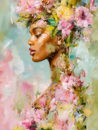 Un portrait floral onirique empreint de douceur sur But First Framing