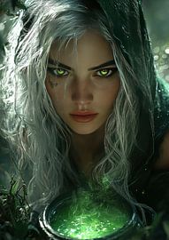 L'enchanteresse aux yeux perçants
