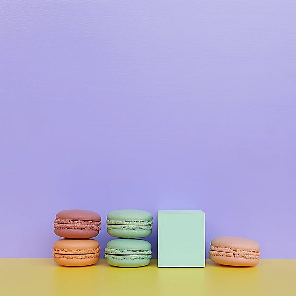 Macaron Fantasieën: Een Visuele Delicatessenreis van Karina Brouwer