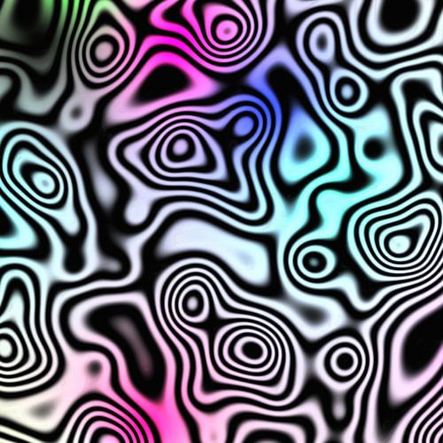 Lignes organiques abstraites