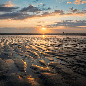Ameland beach at Buren by Arjan Bijleveld