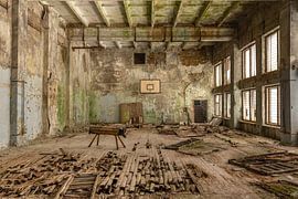 Verlassene Turnhalle Tschernobyl von John Noppen