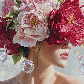 Flower hat by Flower Studio