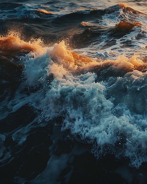 im Meer von fernlichtsicht