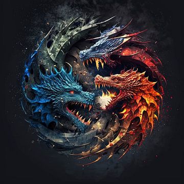 Dragons by Harvey Hicks