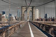 Brooklyn Bridge in New York  by Wout Kok thumbnail