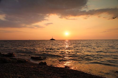 ondergaande zon epirus griekenland