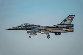 Belgisches F-16 Demo Team: der Dunkle Falke.