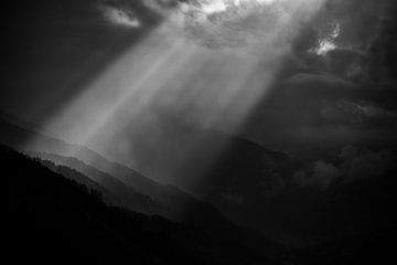 Jacobsladder in de Hohe Tauern in de Oostenrijkse Alpen (liggennd)