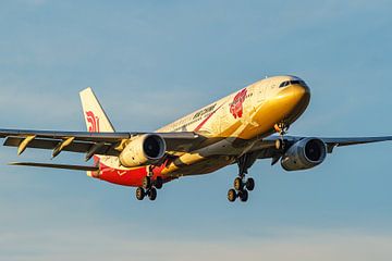 Air China Airbus A330-200 met Zijin Hao livery (B-6075). van Jaap van den Berg