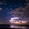 Onweer boven het IJsselmeer van Donny Kardienaal
