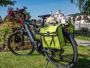 Ausflug mit dem Fahrrad nach Passau in Niederbayern