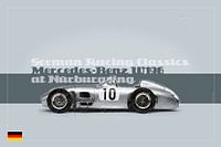 Mercedes Benz W196 op de Nürburgring, Duitsland