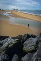 Het strand van Oostende
